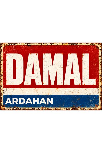 Lucena Damal Ardahan – Tablou decorativ de perete din metal în stil retro-vin...