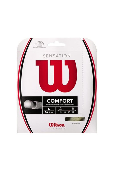 Wilson Unisex Sensation 17 tenis teli, 12,2 metre, 1,25 mm EU