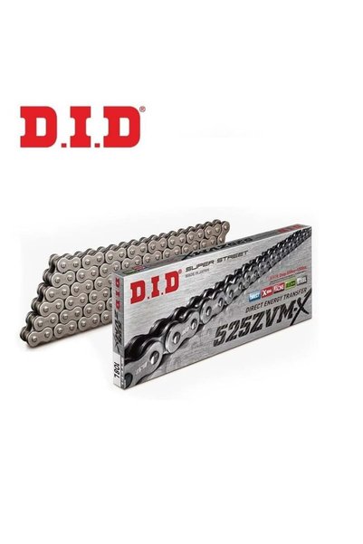 D.I.D DID DID-525ZVM-X (Çelik)-112 DID 525ZVM-X-112 LİNK ÇELİK ZİNCİR (X-RİNG) - APRILIA DORSODURO 900 cc (2017-2020)
