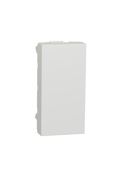 Schneider Electric Capac/tastă falsă Schneider Unica NU986518 1 modul, alb