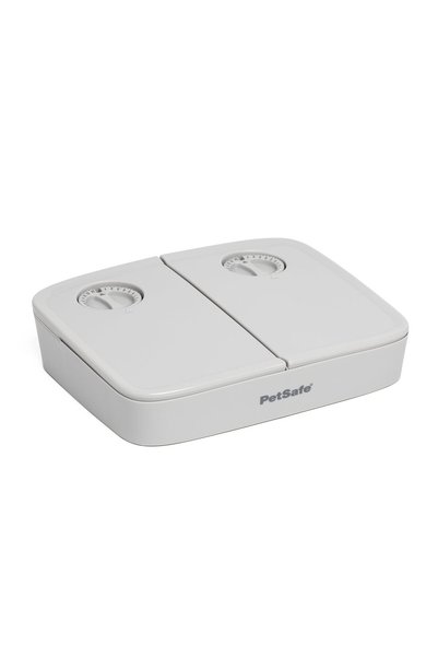 PetSafe Analog 2 Meal Programmable Pet Feeder, Automatic Dog and Cat Feeder -...