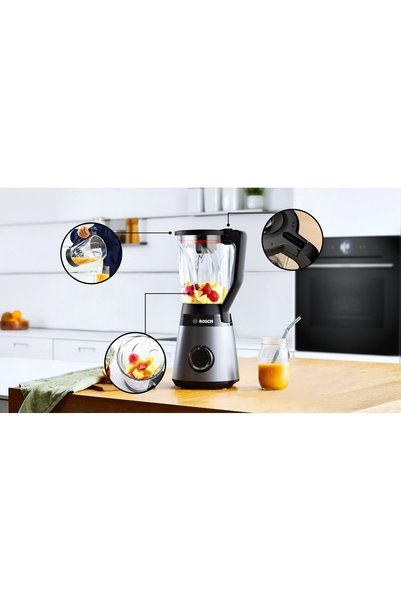Bosch Seria 4 MMB4151S VitaPower Blender de masă 1200 W Argintiu