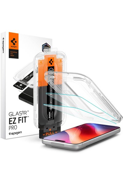 Spigen واقي شاشة EZ Fit PRO [2P] لهاتف آيفون 18 برو |   آيفون 17 برو