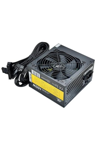 Power Boost PowerBoost PB400LR 400W 1-PCI-E 6 Pin 12cm Siyah Fanlı ATX Power Supply (Retail Box)