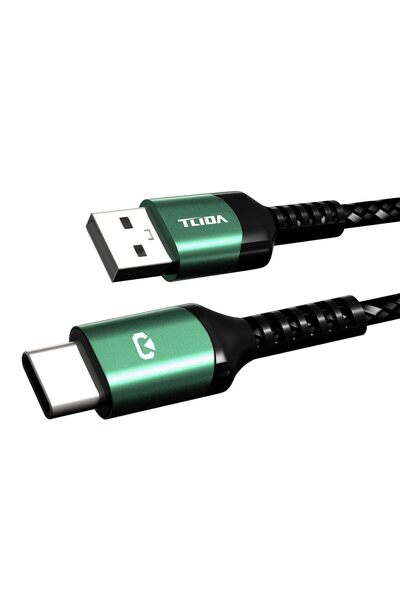 GENERAL كابل USB إلى USB C، كابل شحن سريع من النوع C بسرعة 480 ميجابت/ثانية، ...