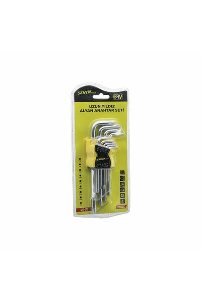 ŞAHİN TOOLS Long star alyan 9 pieces
