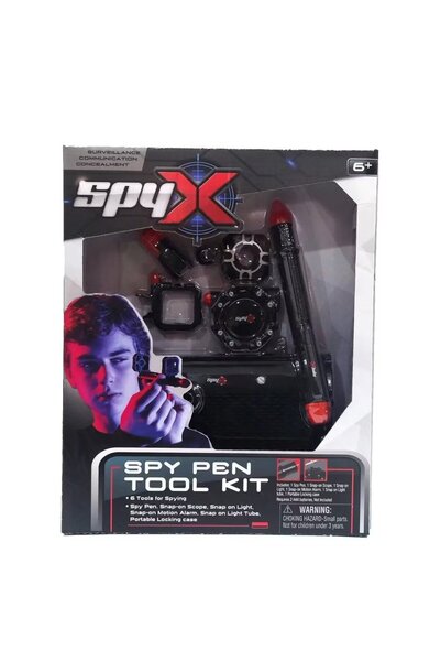 SpyX Stilou de spionaj multifunctie Pen Toolkit cu accesorii