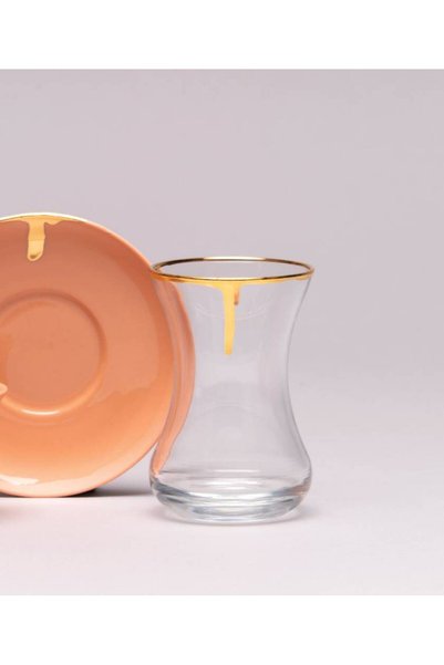 OEMS Set of 6 tea tins (orange)