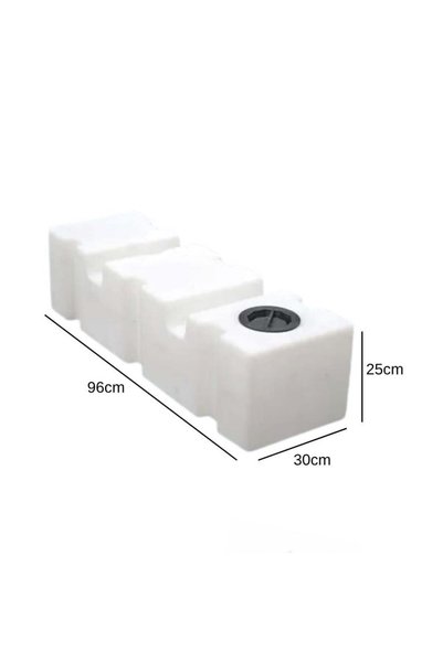 SHUIVAN Karavan Su Deposu 70 Litre 96x30x25cm (Kısa Şasi) Ducato Jumper Boxer Uyumlu