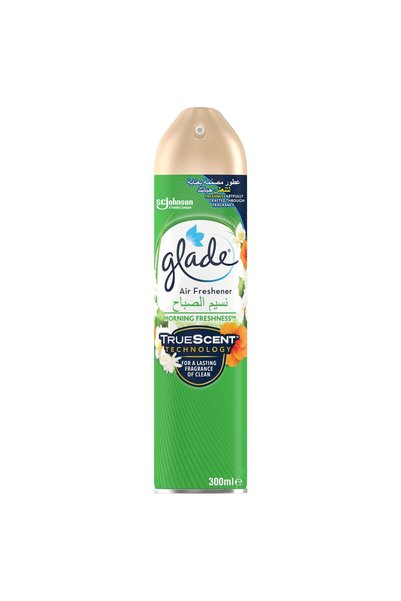 Glade معطر جو برائحة الفانيليا الشفافة، يُنعش كل غرفة في منزلك، 300 مل