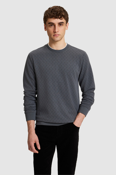 U.S. Polo Assn. Men's Gray Sweatshirt 50329472-VR076
