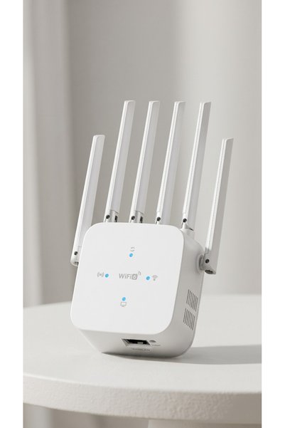MetaForce 1200 Mbps 2.4GHz & 5GHz Dual-Band Wi-Fi 6 Router 6 Antenli Kablosuz Ağ Yönlendirici