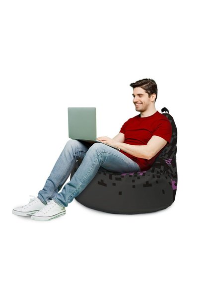 Updeco Fotoliu Puf Bean Bag tip Big Chill, impermeabil, pentru interior/exter...