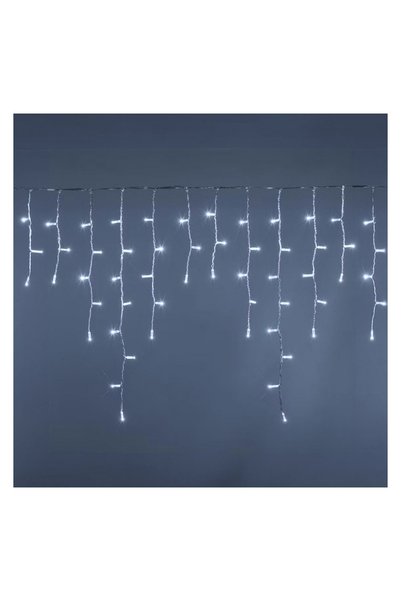 OEM Perdea luminoasă interconectabilă cu 500 LED-uri alb rece, lungime 10 m