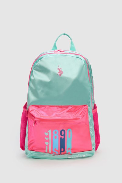 U.S. Polo Assn. حقيبة مدرسية متعددة الألوان للأولاد، موديل 50330697-999.