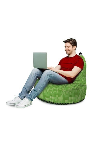 Updeco Fotoliu Puf Bean Bag tip Big Chill, impermeabil, de interior/exterior,...