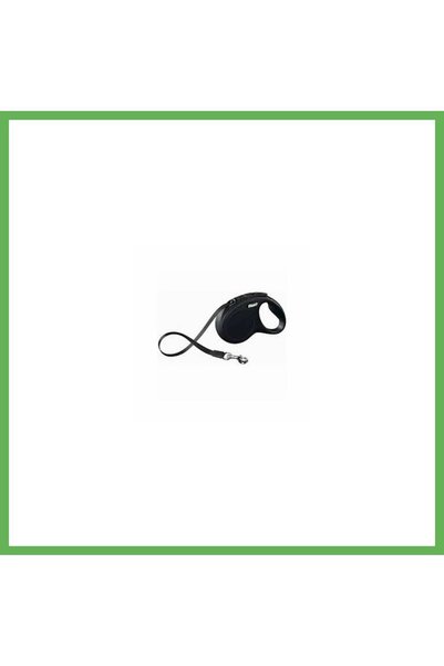 Flexi New Classic Automatic Retractable Dog Leash, Medium, 5 Meters, Black GEN01