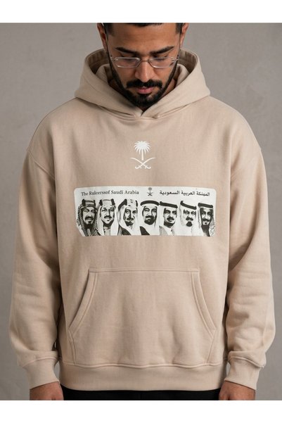 HAI COLLECTİON سويت شيرت بيج كبير الحجم بغطاء للرأس للجنسين