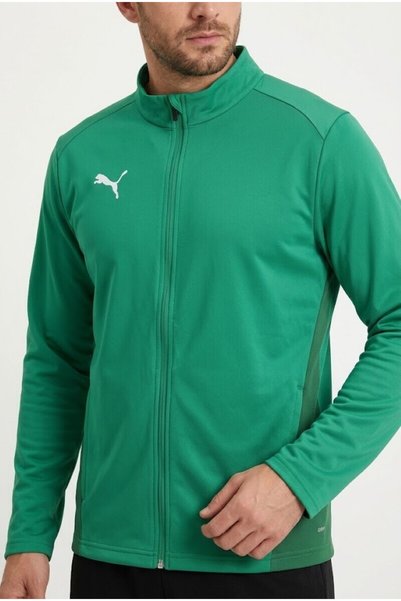 Puma Jachetă de antrenament sportivă cu glugă, croială lejeră