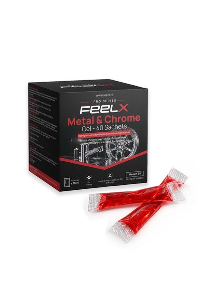 FeelX Metal & Chrome – box of 40 sachets