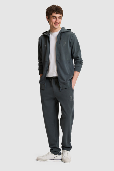 U.S. Polo Assn. Men's Gray Regular-Fit Sweatpants 50329430-VR076
