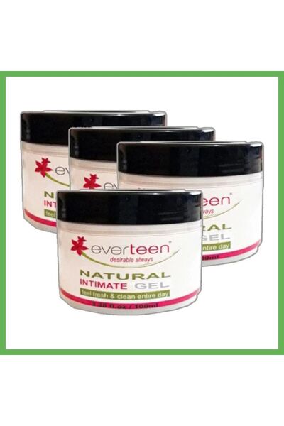 TheGencoo Super Everteen Intim Gel, 4TANEX 100 ml, Women's Hygiene Gel, Natur...