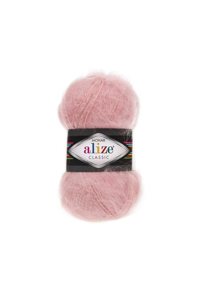 Alize Mohair Classic Hand-Knitting Yarn 100 g 25% Mohair, 24% Wool Color: 161