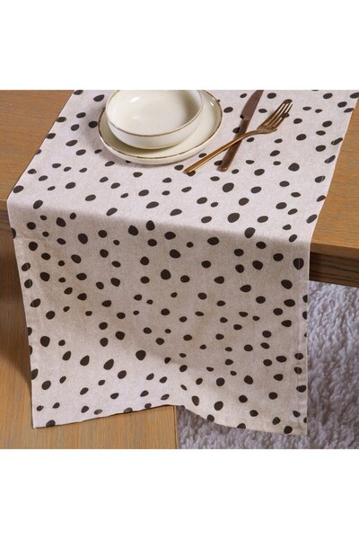 Nef Nef Homeware Nef-Nef Homeware Trust Μπεζ Ράνερ Τραπεζιού, 45 x 140 εκ.