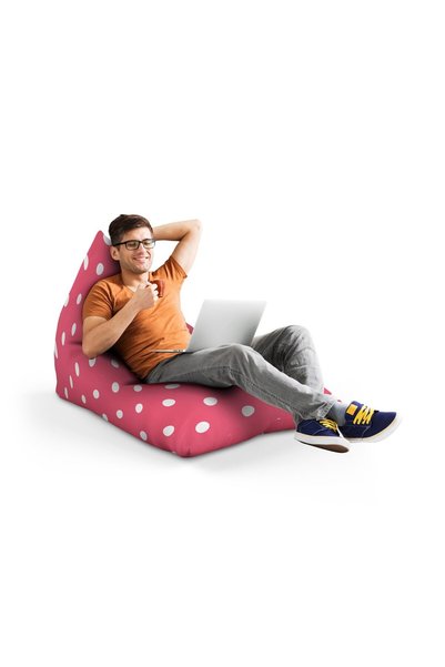 Updeco Fotoliu Puf Bean Bag tip Lounge, sac interior, impermeabil, indoor/out...