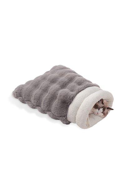 KASTWAVE Cat Sleeping Bag, 4-in-1 Indoor Cat Cave Bed for Small Cats & Kitten...