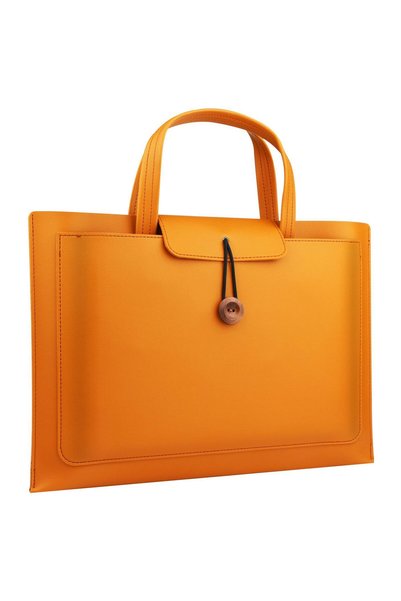 GENERAL Laptop Tote Bag for Women 13/14 Inch Computer Bags Waterproof PU Leat...