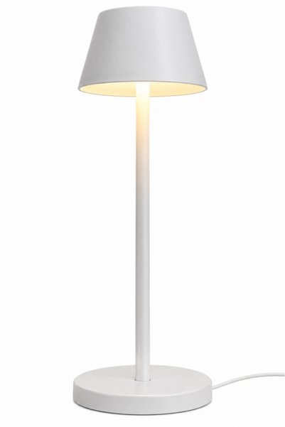 casalux Lampă de Masă 3 în 1 Casalux, Albă, Cu Senzor Tactil, Reglare Intensi...