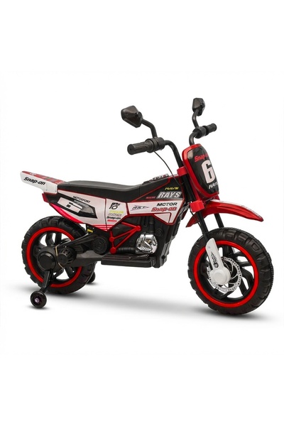 OEM Motocicletă electrică pentru copii 12V, Max 35 kg, Roșie