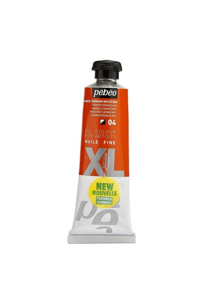 Pebeo Pébéo - İnce XL Yağ 37 ml - Turuncu Kadmiyum İmitasyon Yağlı - Yağlı Pébéo - Turuncu Kadmiyum