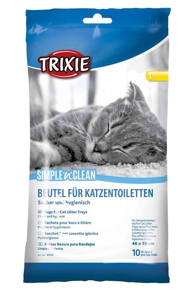 Trixie Simple'n'Clean Bags for Cat Litter Trays – 10 pieces – for quick and e...