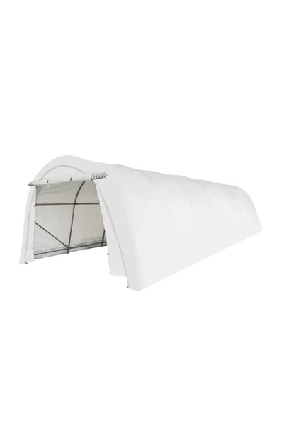 FONIX Cort de depozitare, TitanShelter, Prelată groasă din PVC, Structură cu ...