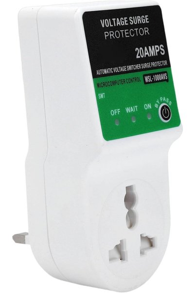Tnfeeon Appliance Protector Protector, 20A 3 Prong Socket Voltage Single Outl...