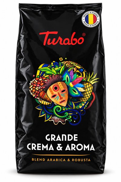 turabo Cafea Grande Crema & Aroma – Blend Arabica & Robusta
