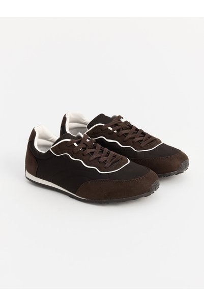 LC Waikiki Lcw Steps Brown Men's Sneaker with Nevavm Difference