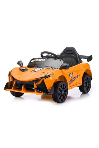 OEM Mașină sport electrică pentru copii, portabilă, portocalie