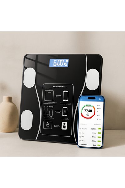 Eco Lounge Vücut Analizli Bluetooth Dijital Baskül 180kg/50g