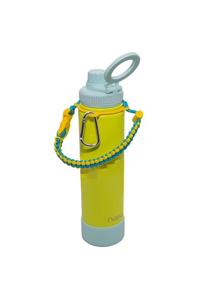 NEBO Termos cu suport magnetic pentru telefon, 750 ml, galben