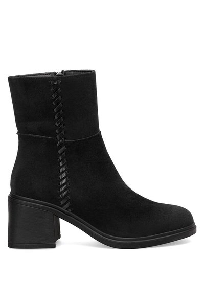 Ayakkabı Fuarı Elit PM183 K816S Cizme cu toc pentru femei, negre
