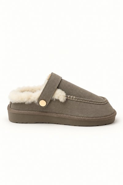 Melike Tatar Fur-lined slippers 101-8301