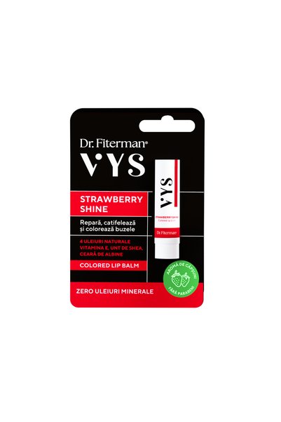Fiterman Pharma Dr. Fiterman VYS STRAWBERRY SHINE balsam de buze x 4,5 g