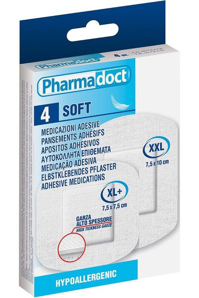 Pharmadoct مجموعة لاصقات "هايبوال" المضادة للحساسية، تتكون من 3 قطع، مقاس 10 ...