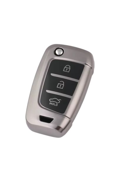 caraudiomarket Husă cheie cu clapetă pentru Hyundai Tucson, Hyundai I30, Acce...