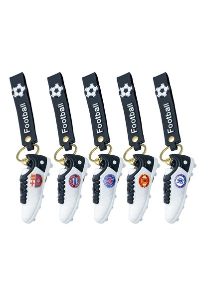OEM Breloc 3D cu ghete de fotbal, set de 12