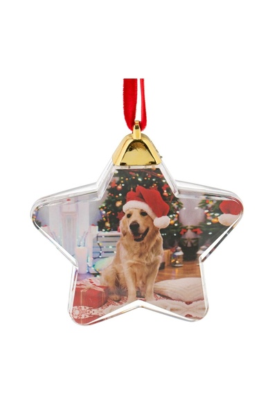 OEM Ornament brad de Crăciun glob Transparent pentru Poza 9 cm, pentru brad ș...