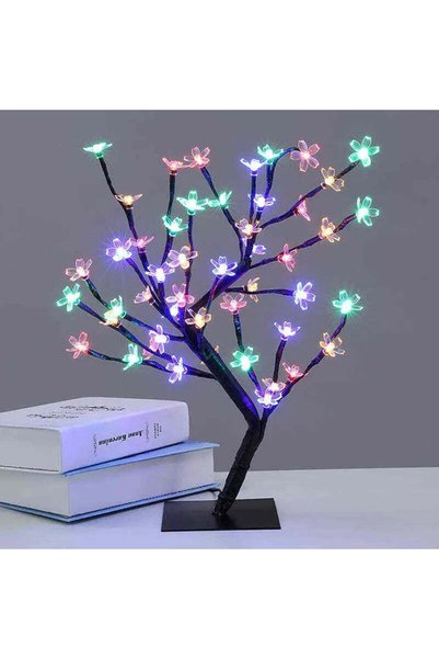 OEM Pomisor cu Flori de Cires, Iluminate cu 36 LED-uri, 40 cm Inaltime